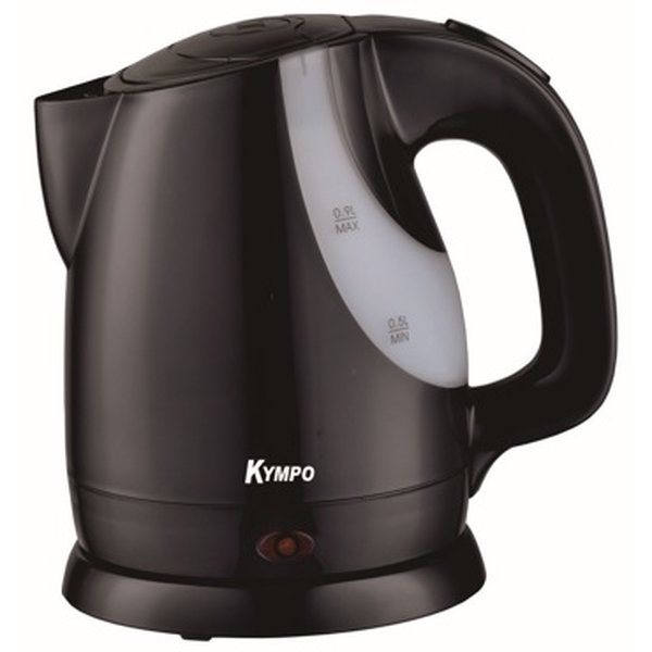 HERVIDOR DE AGUA 0,9L NEGRO KYMPO
