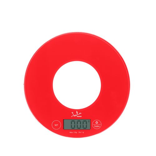 BALANZA REDONDA 5KG ROJA JATA