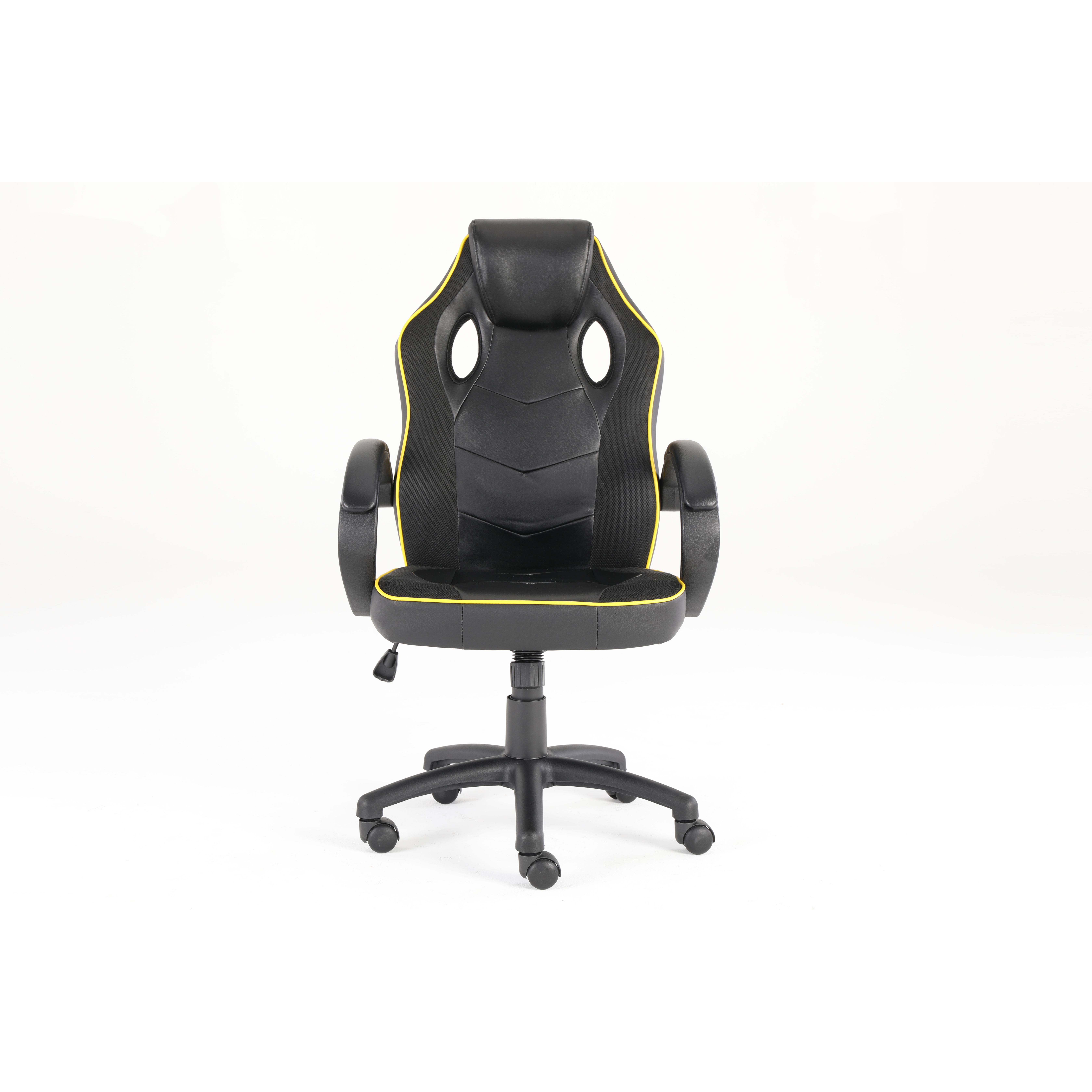 SILLA GAMER BORDE LÍNEA AMARILLA SAKKYO — vista 2