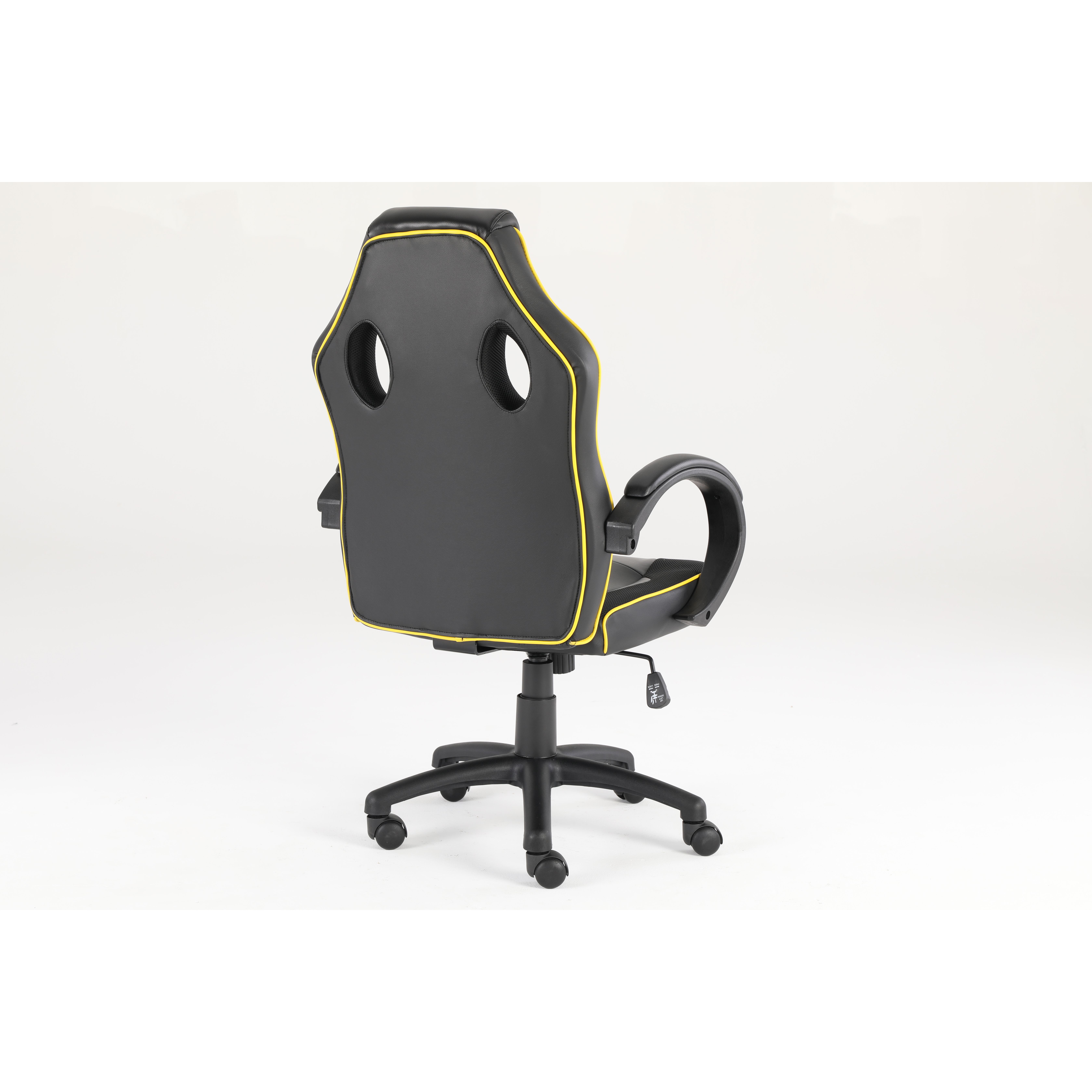 SILLA GAMER BORDE LÍNEA AMARILLA SAKKYO — vista 4
