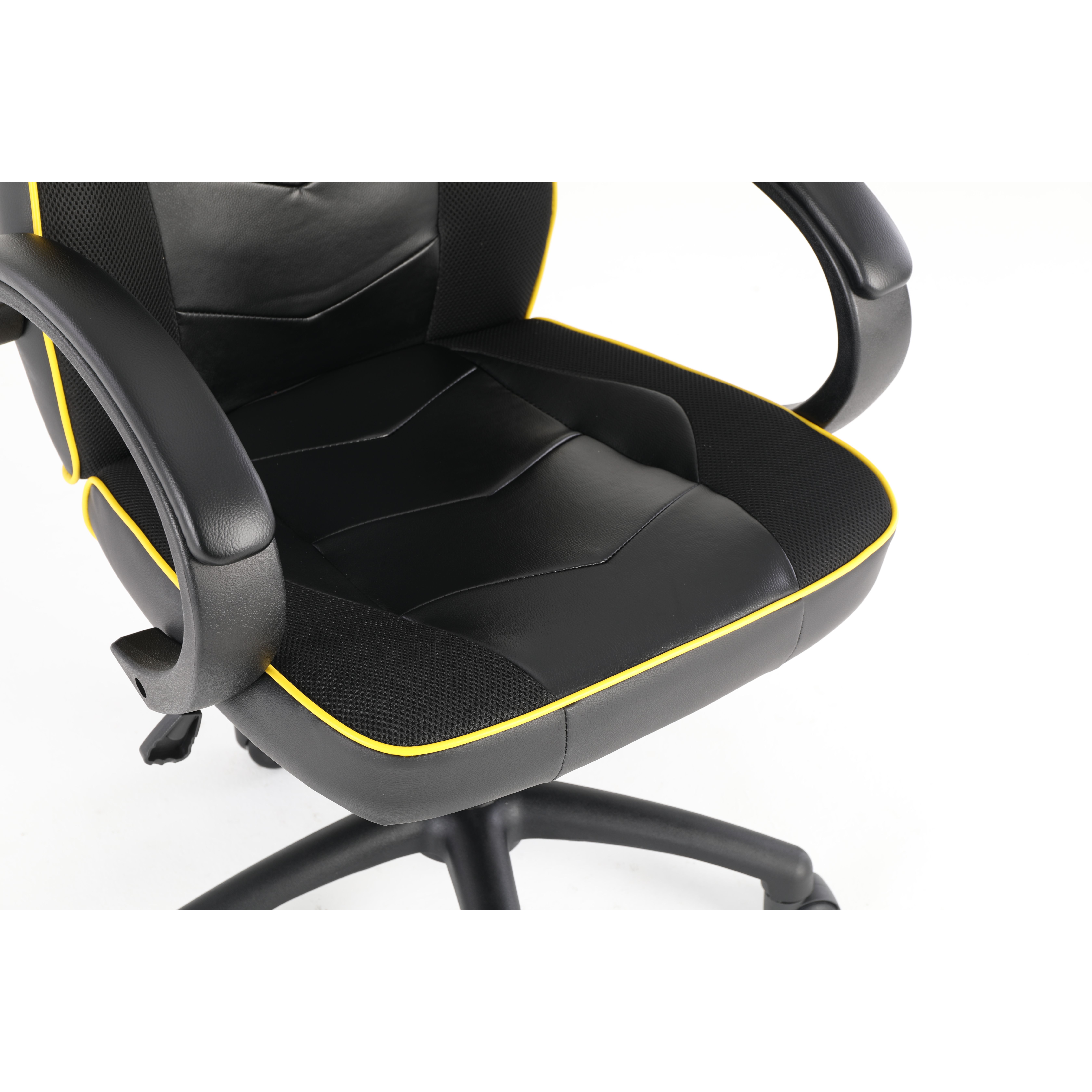 SILLA GAMER BORDE LÍNEA AMARILLA SAKKYO — vista 6