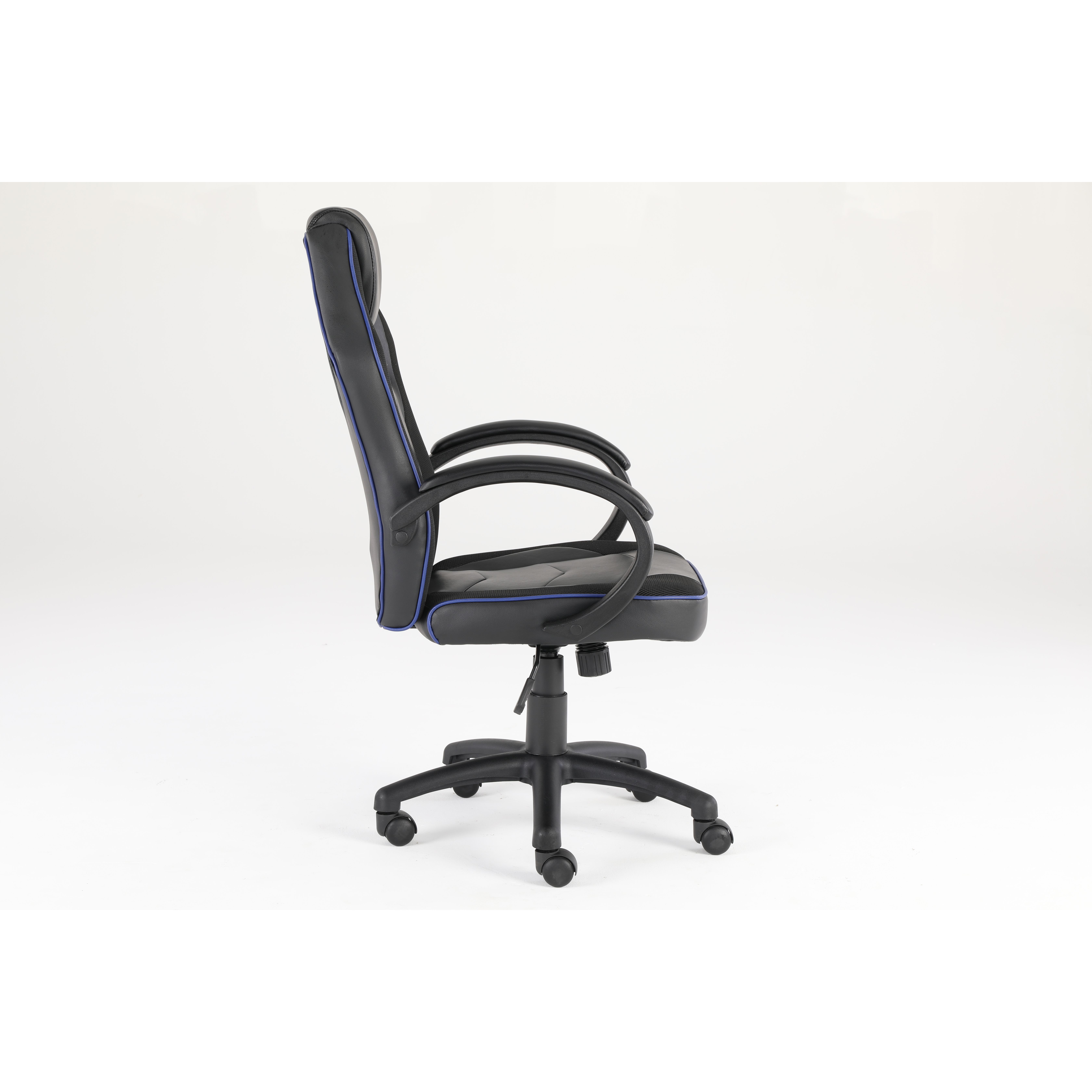 SILLA GAMER BORDE LÍNEA AZUL SAKKYO — vista 5