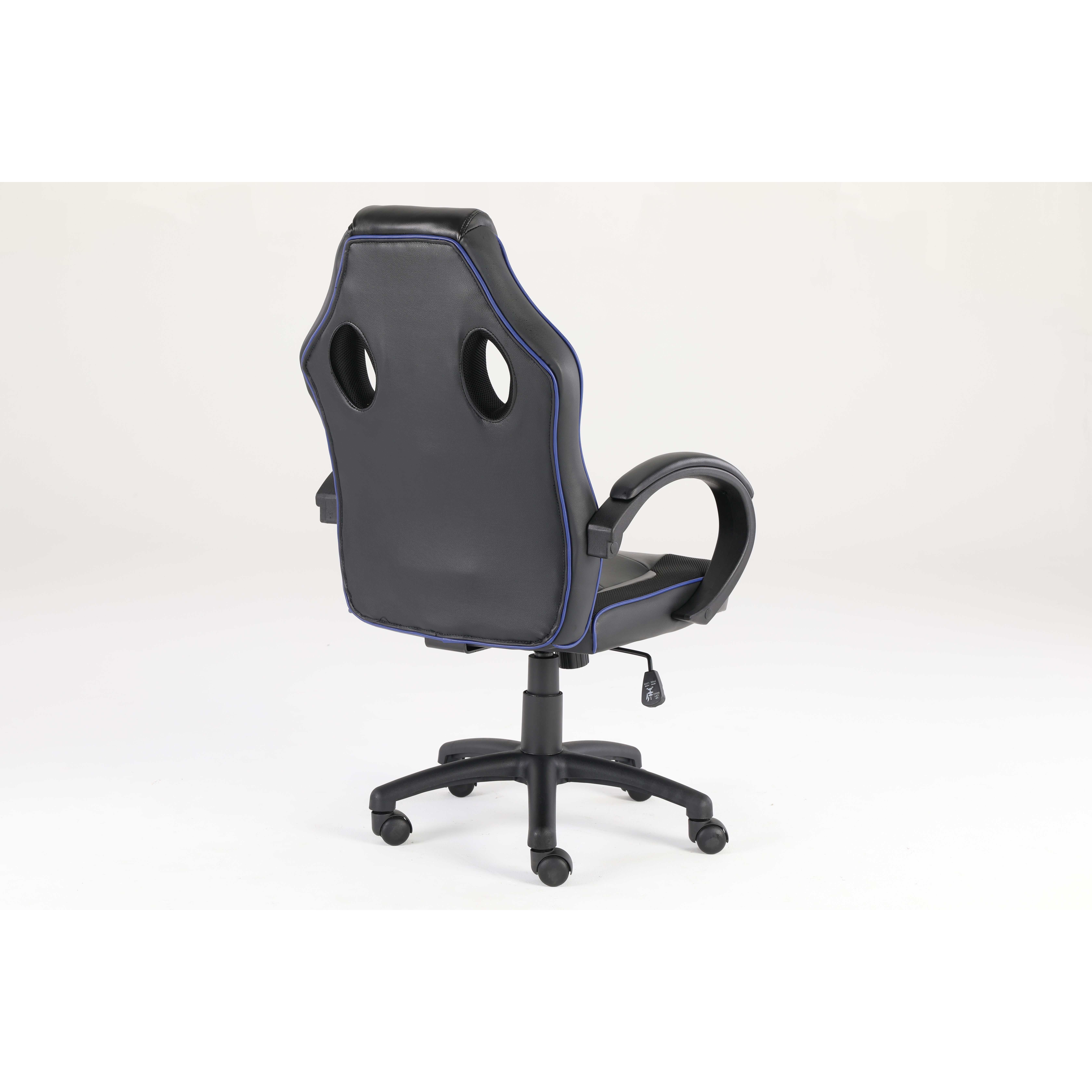 SILLA GAMER BORDE LÍNEA AZUL SAKKYO — vista 6