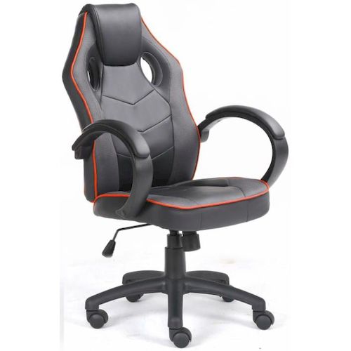 SILLA GAMER BORDE LÍNEA ROJO SAKKYO