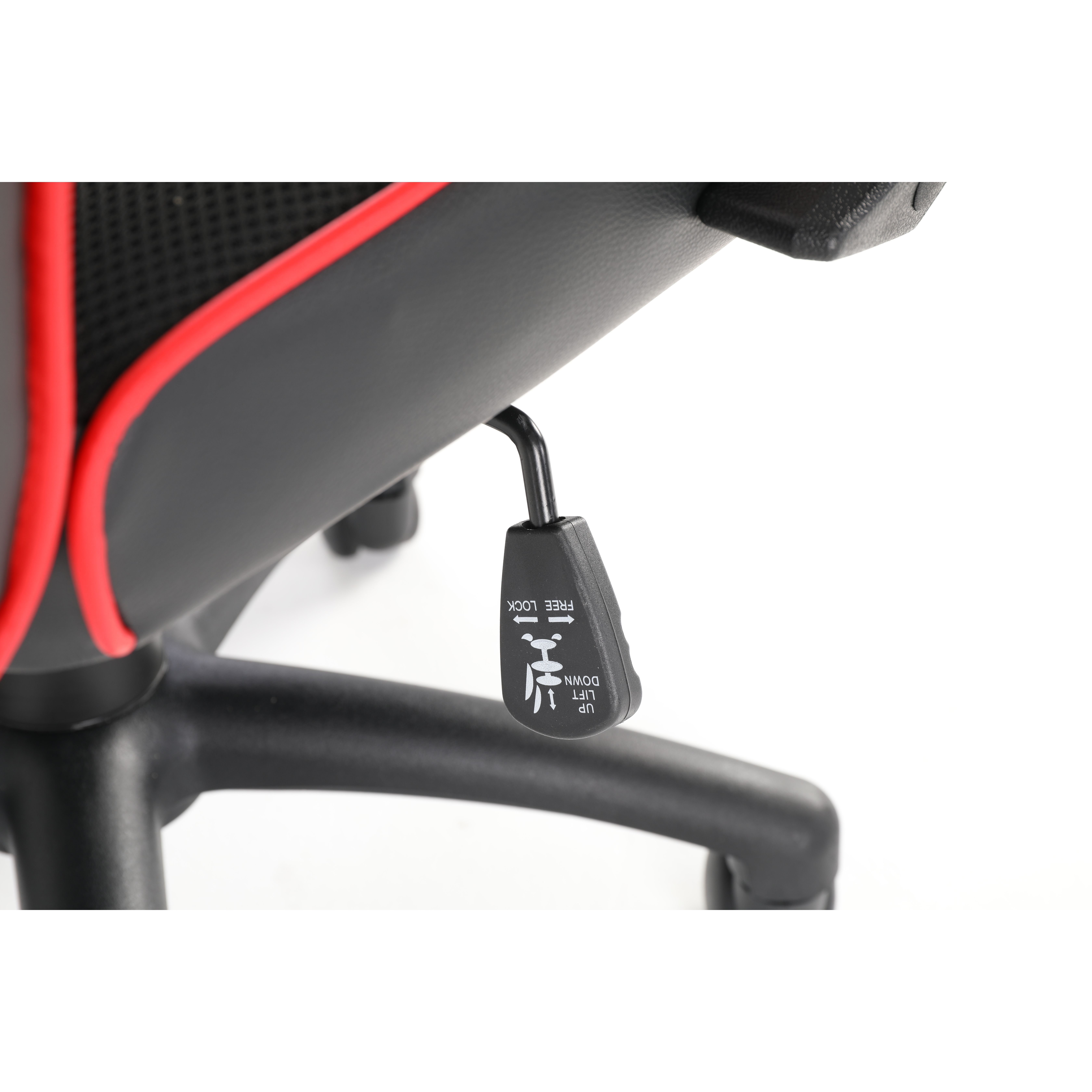 SILLA GAMER BORDE LÍNEA ROJO SAKKYO — vista 12