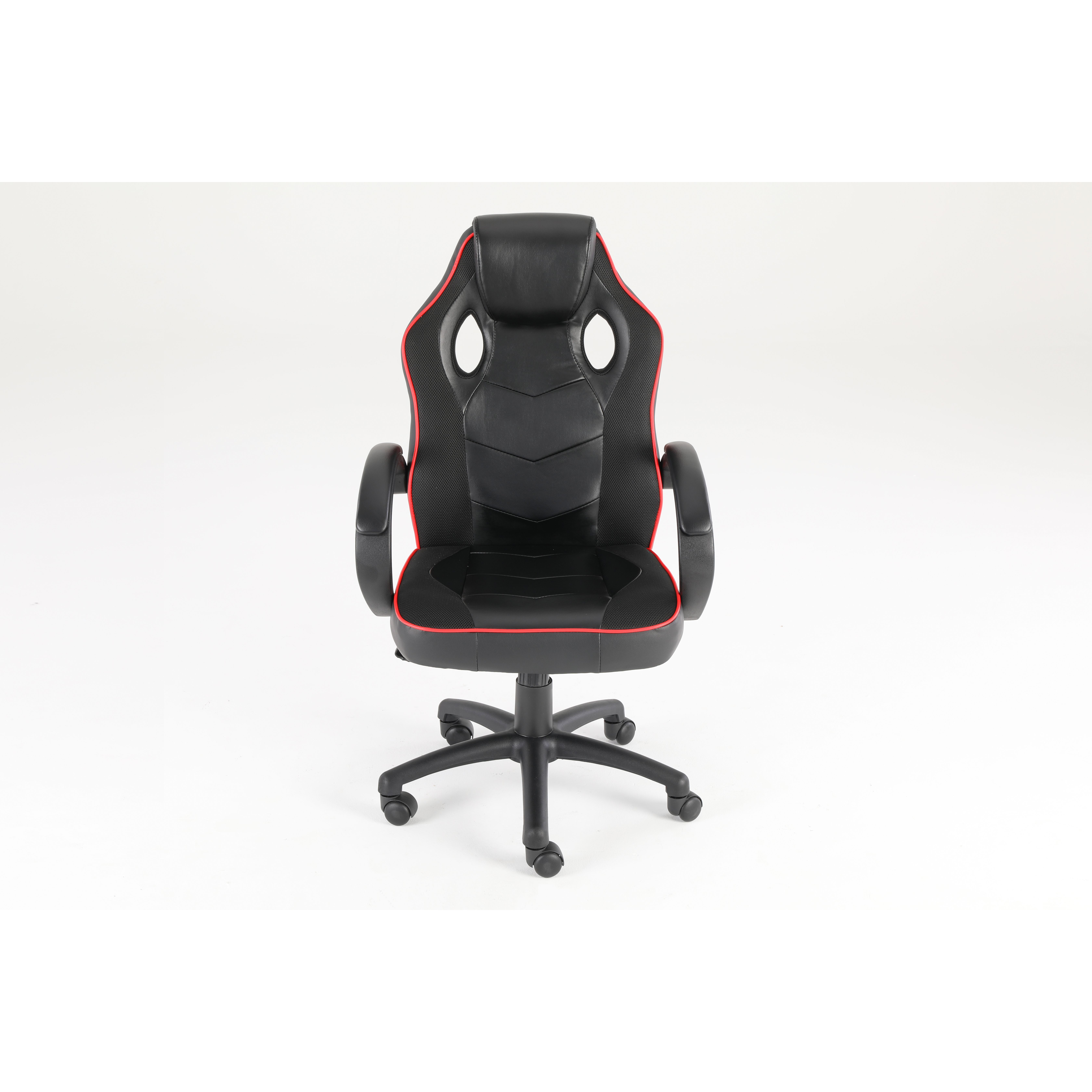 SILLA GAMER BORDE LÍNEA ROJO SAKKYO — vista 3