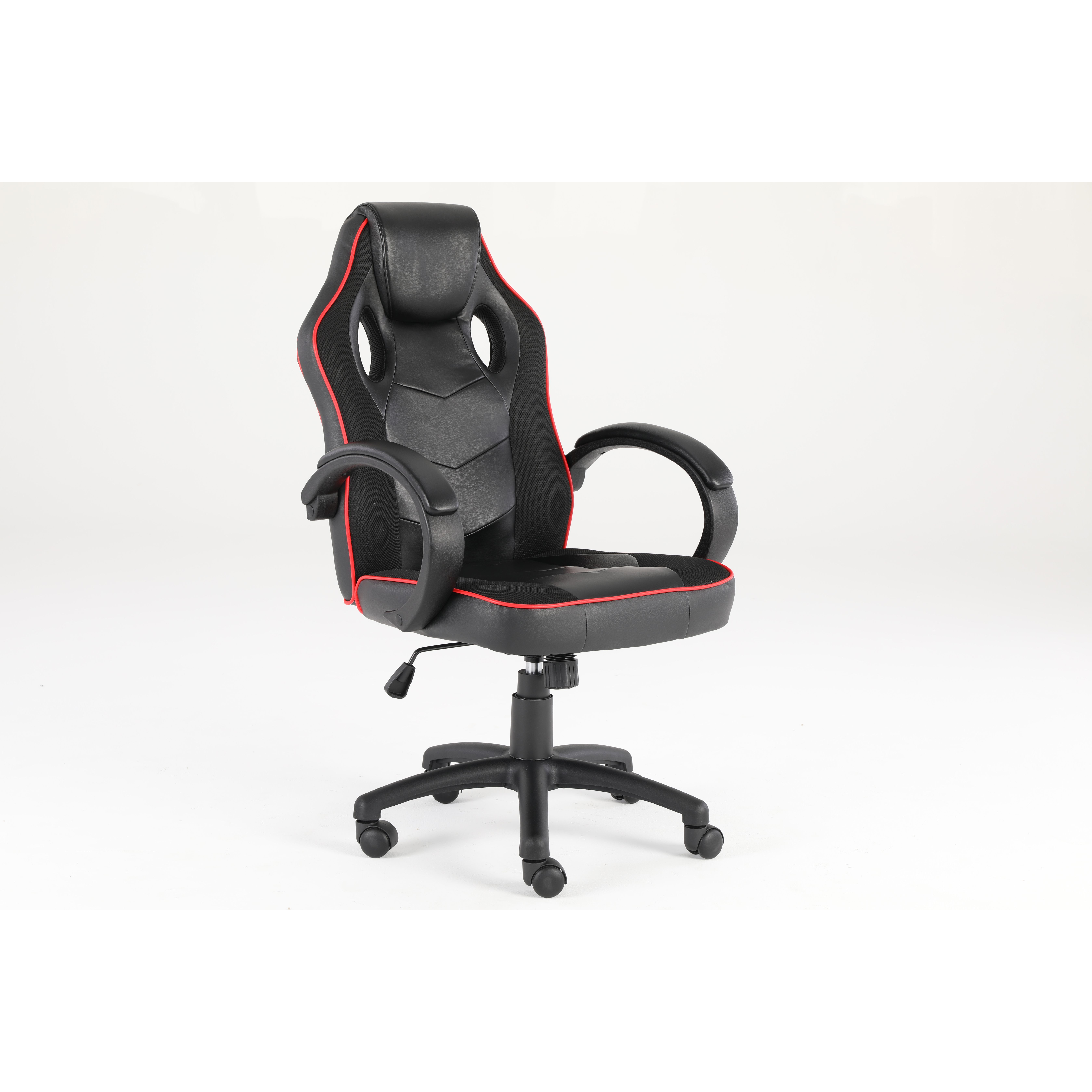 SILLA GAMER BORDE LÍNEA ROJO SAKKYO — vista 4