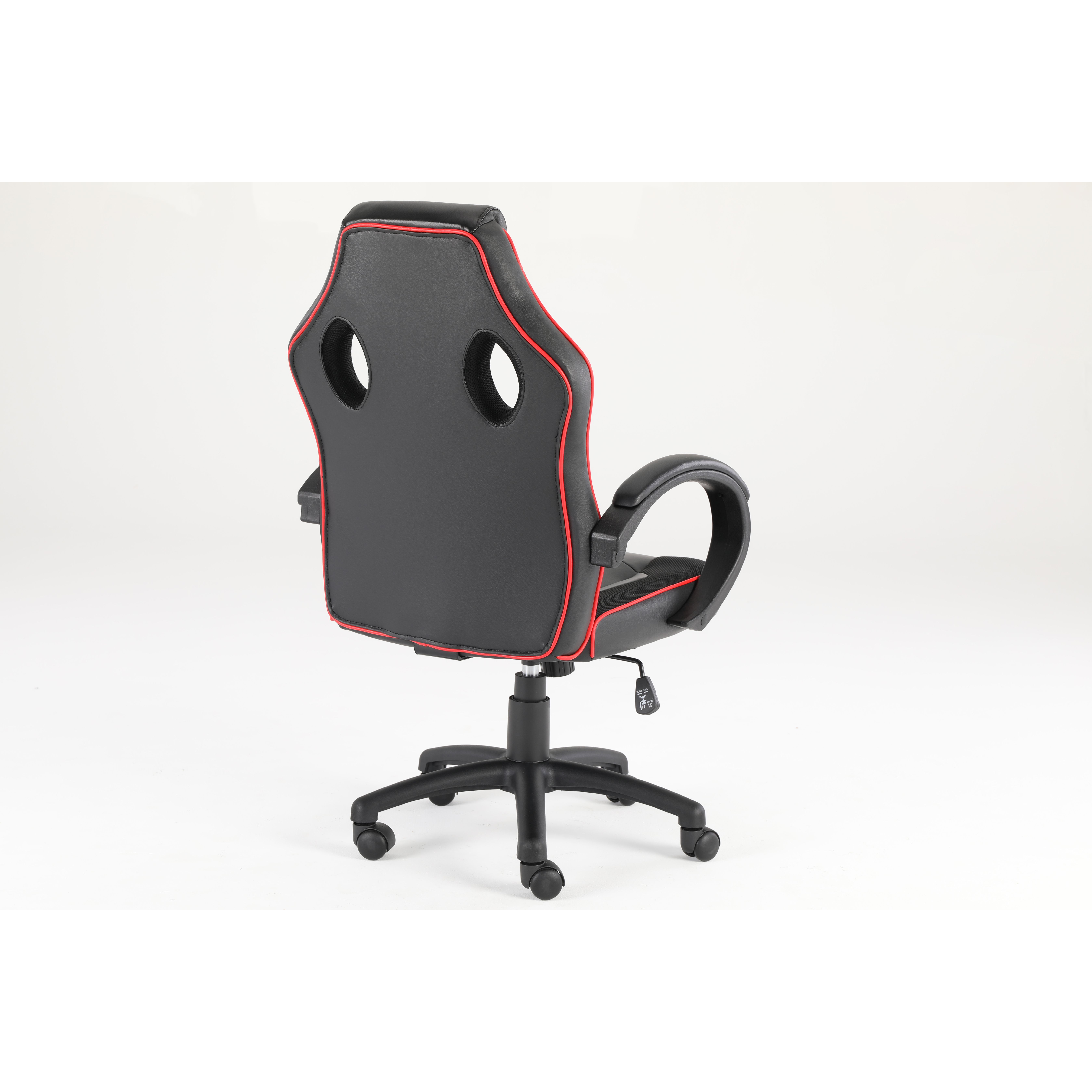 SILLA GAMER BORDE LÍNEA ROJO SAKKYO — vista 6