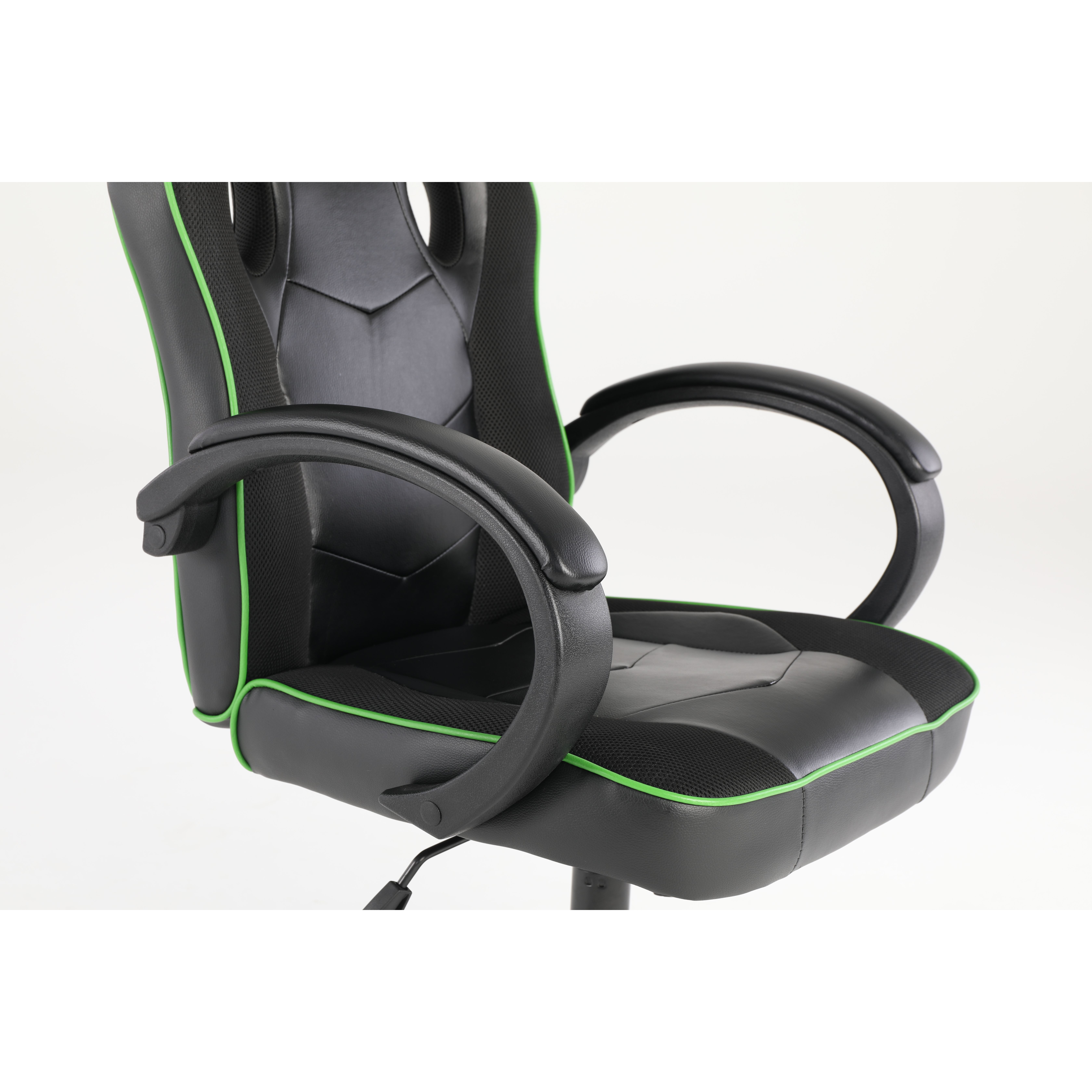 SILLA GAMER BORDE LÍNEA VERDE SAKKYO — vista 11