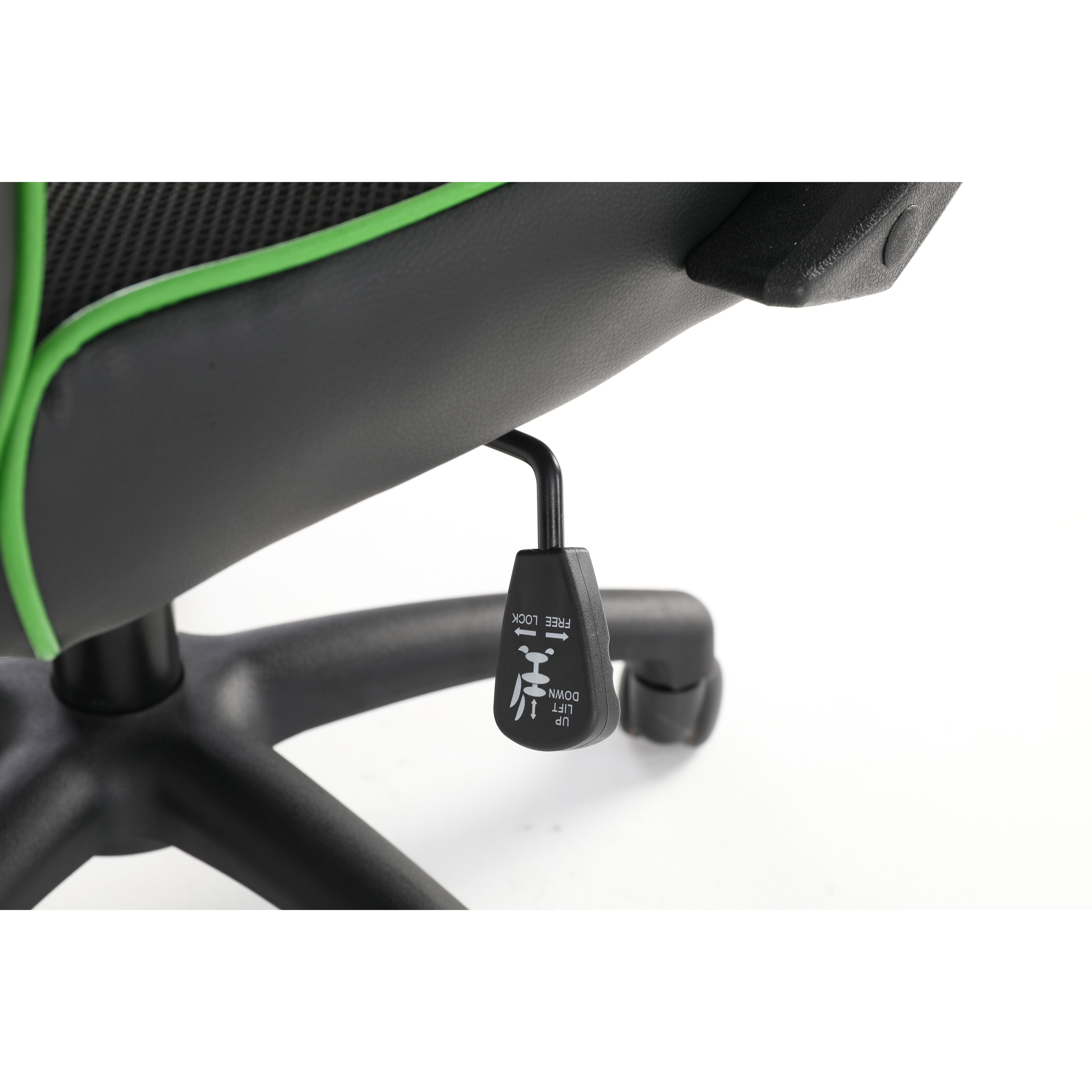 SILLA GAMER BORDE LÍNEA VERDE SAKKYO — vista 12