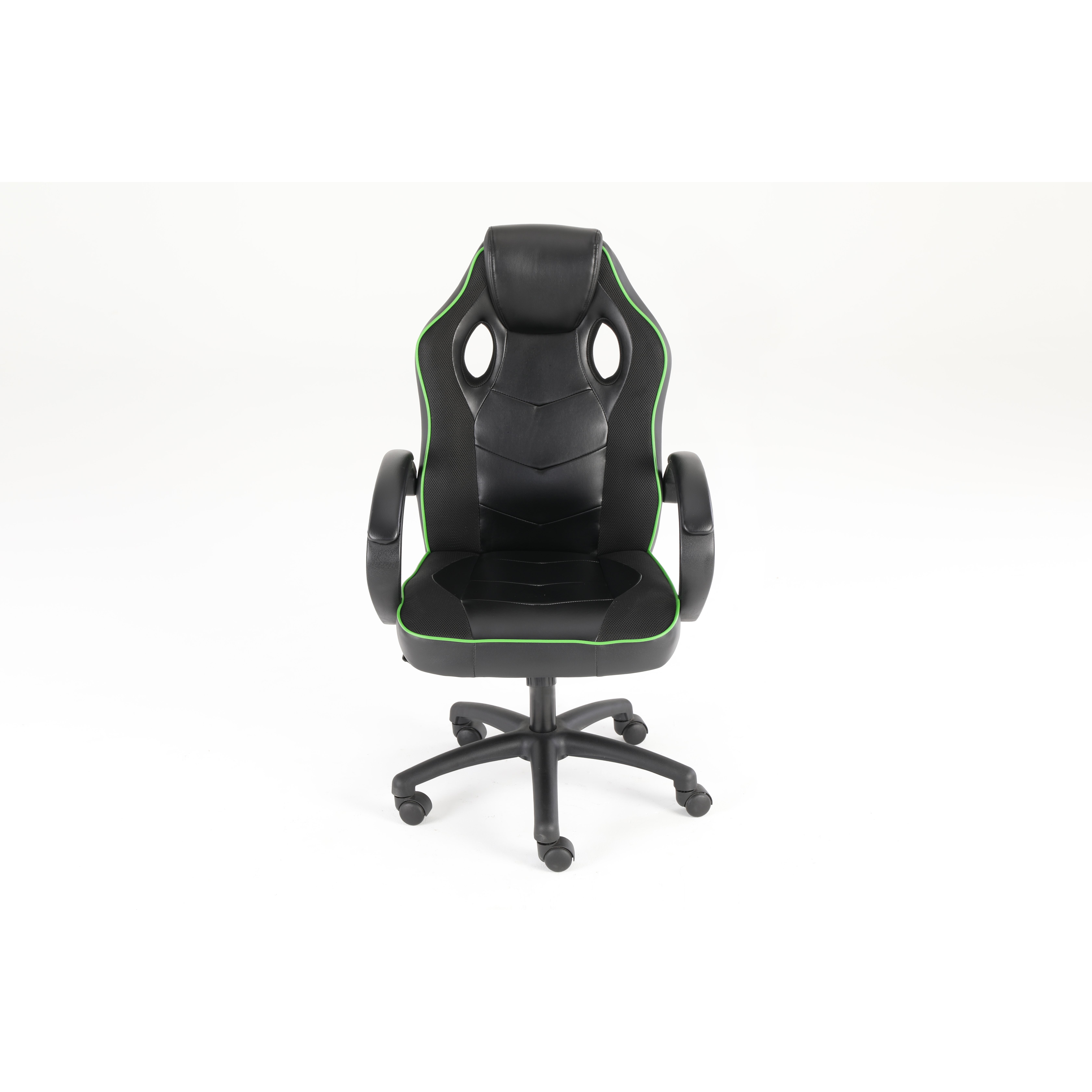 SILLA GAMER BORDE LÍNEA VERDE SAKKYO — vista 3