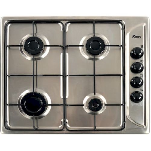 PLACA GAS 4F INOX KYMPO
