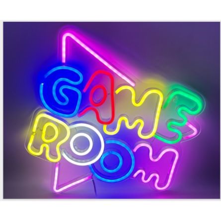 LUZ NEON GAME ROOM 35,5*34,5CM SAKKYO