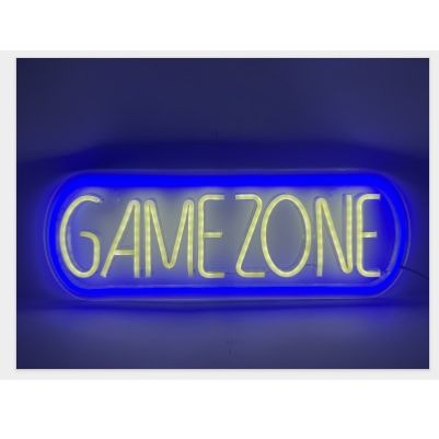 LUZ NEON GAME ZONE 42,5*15CM SAKKYO
