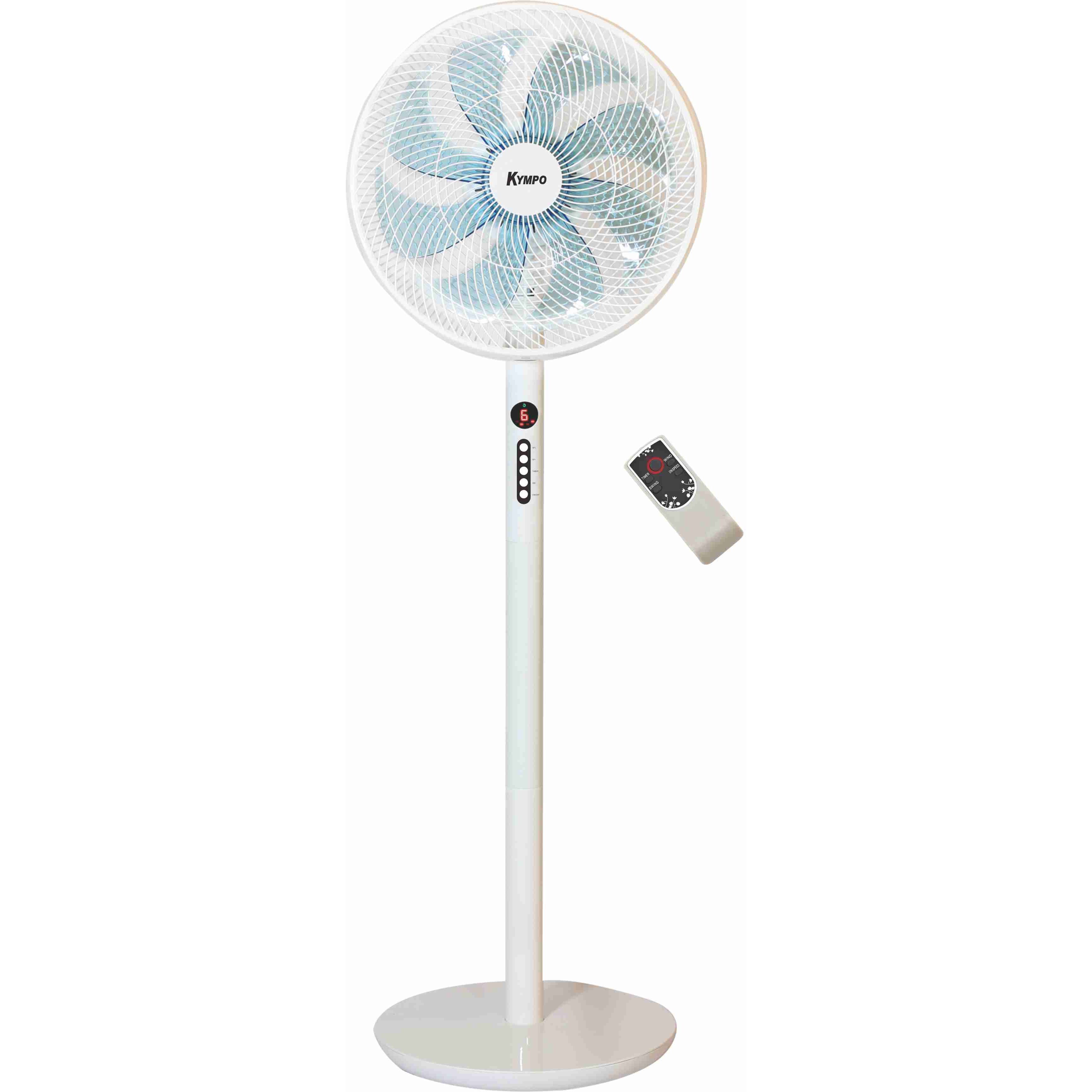 VENTILADOR PIE Y MESA 8 ASPAS 50W MANDO