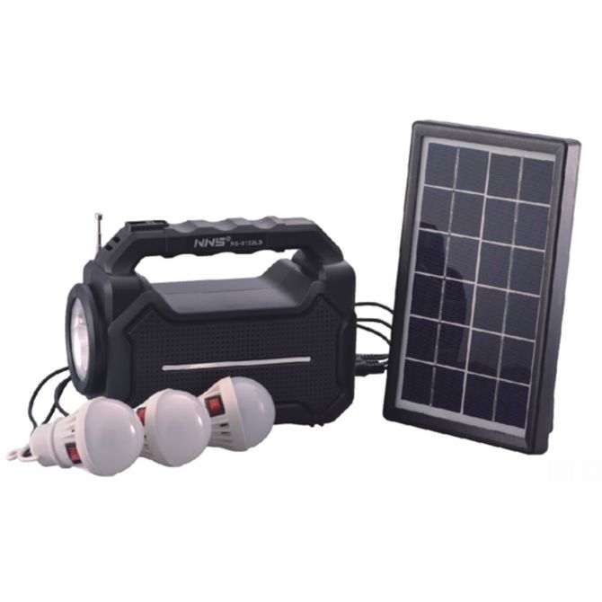 ALTAVOZ SOLAR PORTÁTIL LINTERNA SAKKYO