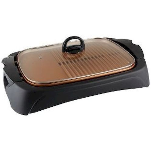 PLANCHA ASAR 46*26CM C/TAPA KYMPO
